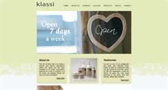 Desktop Screenshot of klassihair.com